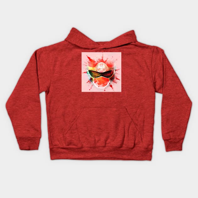 RED RANGER IS THE GOAT NINJA STORM Kids Hoodie by TSOL Games